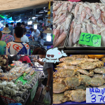 อาหารทะเลสด ตลาดลานโพธิ์