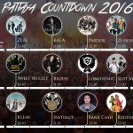 ตารางศิลปินงานพัทยาเคาท์ดาวน์ Pattaya Countdown 2016